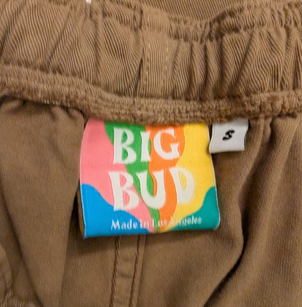 Big Bud Press Wide Leg Cargo Pants in Brown - Picture 9 of 15